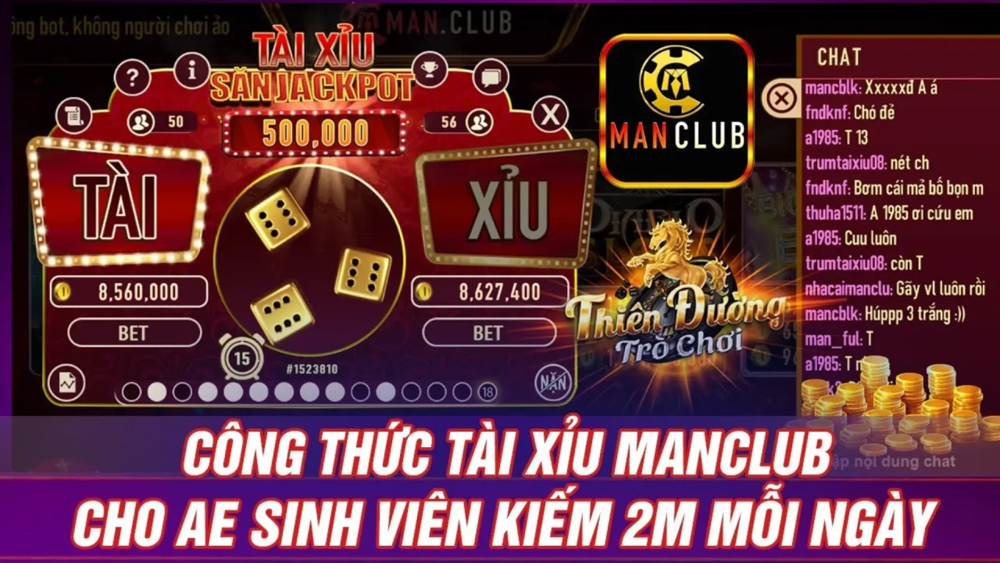 Luật chơi đơn giản của Tài xỉu Livestream Manclub